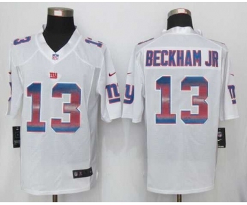 nike nfl jerseys new york giants #13 bedkhamjr white[Strobe Limited]