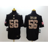 nike nfl jerseys new york giants #56 taylor black[salute to service limited]