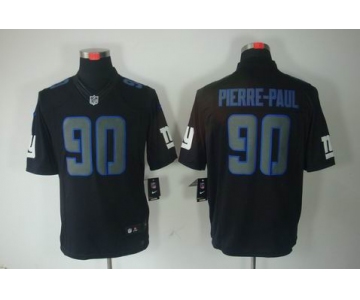 nike nfl jerseys new york giants #90 pierre.paul black[nike limited]