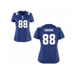 Women New York Giants #88 Evan Engram Nike Royal 2017 Draft Pick Jersey