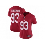 Women Nike New York Giants #93 B.J. Goodson Red Alternate Vapor Untouchable Limited Player NFL Jersey