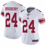 Women's New York Giants #24 James Bradberry White Stitched Vapor Untouchable Limited Jersey