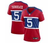 Women's New York Giants #5 Kayvon Thibodeaux Century Red Alternate Vapor Limited Football Stitched Jersey