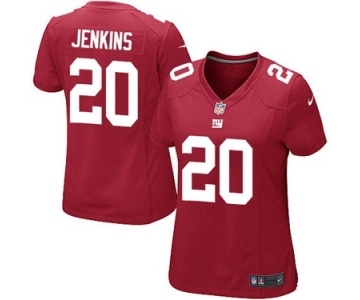 Women's Nike New York Giants #20 Janoris Jenkins Game Red Alternate NFL Jersey