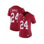 Women's Nike New York Giants #24 Eli Apple Vapor Untouchable Limited Red Alternate NFL Jersey