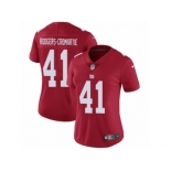 Women's Nike New York Giants #41 Dominique Rodgers-Cromartie Vapor Untouchable Limited Red Alternate NFL Jersey