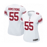 Women's Nike New York Giants #55 Ray-Ray Armstrong Game White NFL Jersey