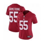 Women's Nike New York Giants #55 Ray-Ray Armstrong Red Alternate Vapor Untouchable Elite Player NFL Jersey