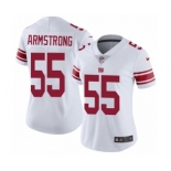 Women's Nike New York Giants #55 Ray-Ray Armstrong White Vapor Untouchable Elite Player NFL Jersey