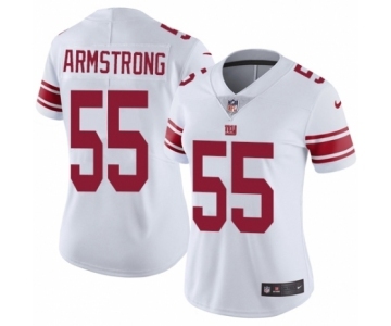 Women's Nike New York Giants #55 Ray-Ray Armstrong White Vapor Untouchable Elite Player NFL Jersey