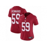 Women's Nike New York Giants #59 Devon Kennard Vapor Untouchable Limited Red Alternate NFL Jersey