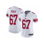 Women's Nike New York Giants #67 Justin Pugh Vapor Untouchable Limited White NFL Jersey