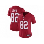 Women's Nike New York Giants #82 Roger Lewis Vapor Untouchable Limited Red Alternate NFL Jersey