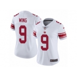 Women's Nike New York Giants #9 Brad Wing Vapor Untouchable Limited White NFL Jersey