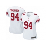 Women's Nike New York Giants #94 Dalvin Tomlinson Game White NFL Jersey