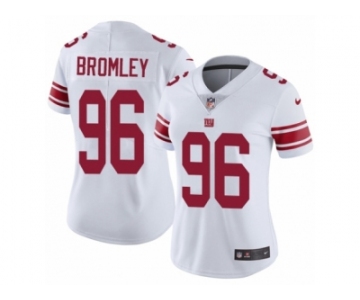 Women's Nike New York Giants #96 Jay Bromley Vapor Untouchable Limited White NFL Jersey