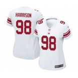 Women's Nike New York Giants #98 Damon Harrison Game White NFL Jersey