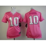 nike women nfl jerseys new york giants #10 manning pink[nike love’s]