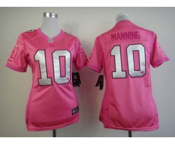 nike women nfl jerseys new york giants #10 manning pink[nike love’s]