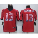 nike women nfl jerseys new york giants #13 bedkhamjr red[Elite drift fashion]