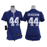 nike women nfl jerseys new york giants #44 bradshaw blue[nike]