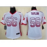 nike women nfl jerseys new york giants #56 lawrence taylor white[Elite drift fashion]