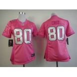 nike women nfl jerseys new york giants #80 cruz pink[nike love’s]