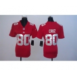 nike women nfl jerseys new york giants #80 cruz red[nike]