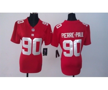 nike women nfl jerseys new york giants #90 pierre.paul red[nike]