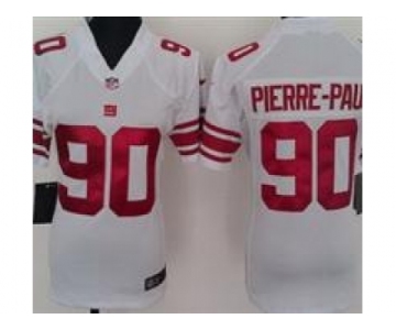 nike women nfl jerseys new york giants #90 pierre.paul white[nike]