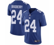 Youth New York Giants #24 James Bradberry Royal Blue Team Color Stitched Vapor Untouchable Limited Jersey