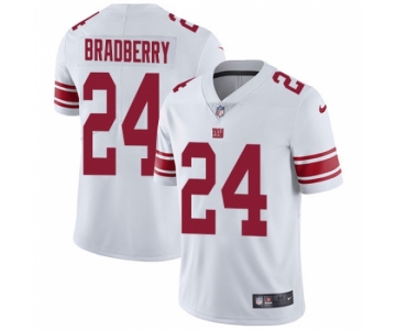 Youth New York Giants #24 James Bradberry White Stitched Vapor Untouchable Limited Jersey