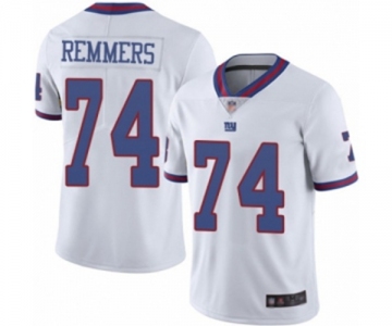 Youth New York Giants #74 Mike Remmers Limited White Rush Vapor Untouchable Football Jersey