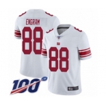 Youth New York Giants #88 Evan Engram White Vapor Untouchable Limited Player 100th Season Football Jersey