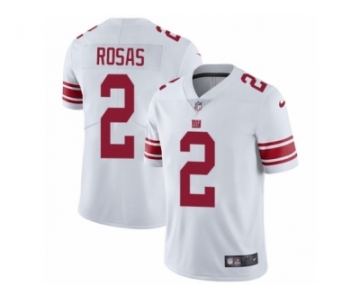 Youth Nike New York Giants #2 Aldrick Rosas White Vapor Untouchable Elite Player NFL Jersey