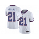 Youth Nike New York Giants #21 Landon Collins Limited White Rush NFL Jersey