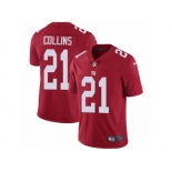 Youth Nike New York Giants #21 Landon Collins Vapor Untouchable Limited Red Alternate NFL Jersey