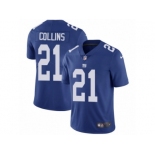 Youth Nike New York Giants #21 Landon Collins Vapor Untouchable Limited Royal Blue Team Color NFL Jersey