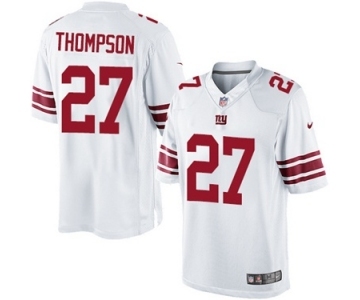 Youth Nike New York Giants #27 Darian Thompson Limited White NFL Jersey