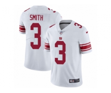 Youth Nike New York Giants #3 Geno Smith Vapor Untouchable Limited White NFL Jersey