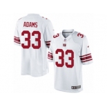 Youth Nike New York Giants #33 Andrew Adams Limited White NFL Jersey