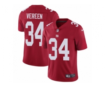 Youth Nike New York Giants #34 Shane Vereen Vapor Untouchable Limited Red Alternate NFL Jersey