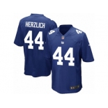 Youth Nike New York Giants #44 Mark Herzlich Game Royal Blue Team Color NFL Jersey