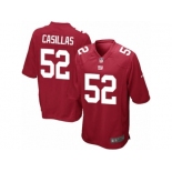 Youth Nike New York Giants #52 Jonathan Casillas Game Red Alternate NFL Jersey