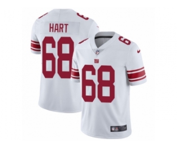 Youth Nike New York Giants #68 Bobby Hart White Vapor Untouchable Limited Player NFL Jersey