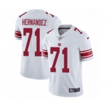 Youth Nike New York Giants #71 Will Hernandez White Vapor Untouchable Elite Player NFL Jersey