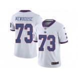 Youth Nike New York Giants #73 Marshall Newhouse Limited White Rush NFL Jersey