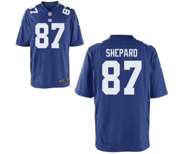 Youth Nike New York Giants #87 Sterling Shepard Royal Blue Team Color NFL Jersey