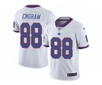 Youth Nike New York Giants #88 Evan Engram Limited White Rush NFL Jersey