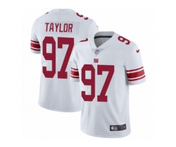 Youth Nike New York Giants #97 Devin Taylor White Vapor Untouchable Limited Player NFL Jersey